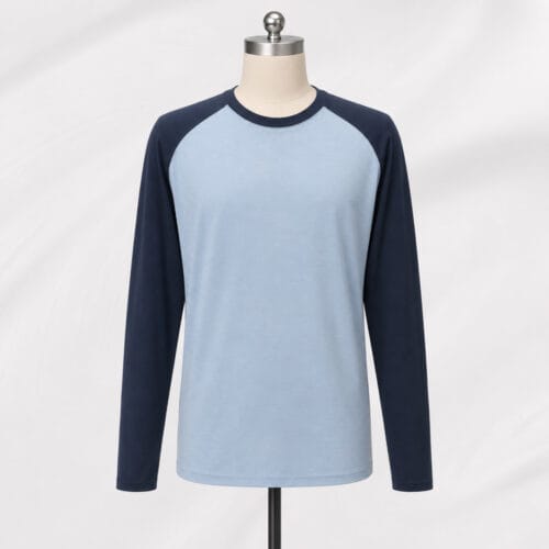 87% Merino Wool 13% Nylon 180gsm Long Sleeve Tee Jersey Outdoor Base Layer