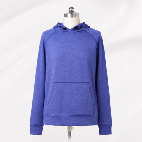 Men’s Merino Wool Hoodie 87% Wool 280gsm Terry Outdoor Sweatshirt OEM