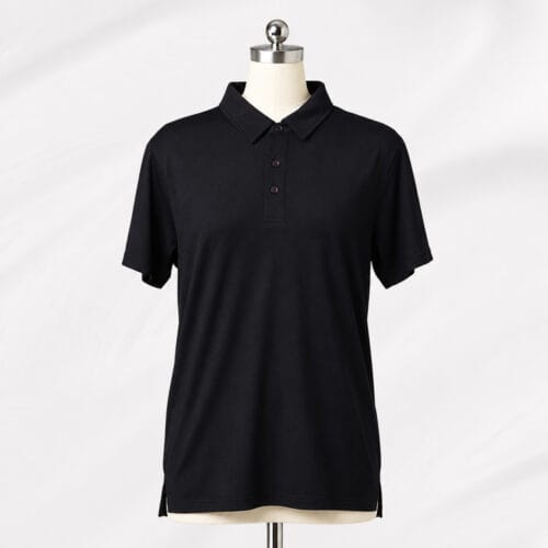 50% Wool Coolmax Blend 200gsm Pique Merino Wool Polo Shirt