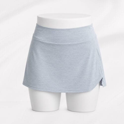 50% Merino Wool 50% Polyester 180gsm Outdoor Skirt Shorts Merino Wool Skort